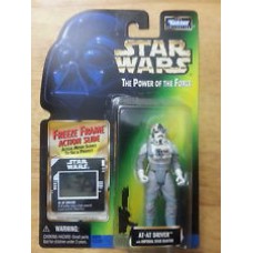  AT-AT  DRIVER  WITH IMPERIAL ISSUE BLASTER POWER OF THE FORCE KENNER 1998 